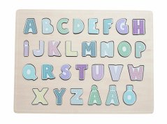 Dřevěné puzzle – Abeceda (ABC)