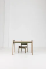Montessori nábytková zostava pre väčšie deti - olivová