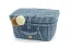 Prútený kufrík - modrá