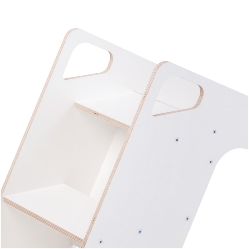 Drevená šmýkačka Baby biela