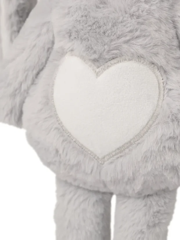 Usínáček - Panenka zajíček šedá 50 cm