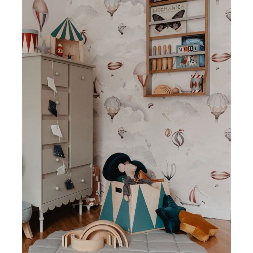 Tapeta balóniky dobrodružstvo 280x100 cm