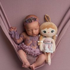 Mojkáčik - Bábika Anjelik ružová mini 30 cm