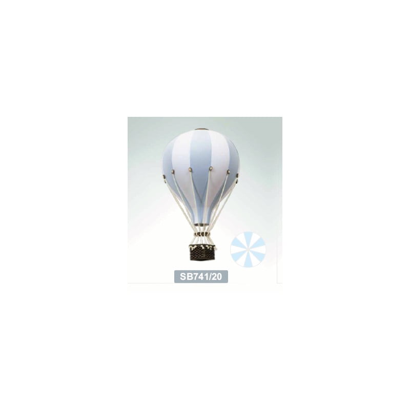 Dekoračný balón modrá - Veľkosť balóna: L-50cm x 30cm