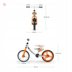 KINDERKRAFT 2WAY NEXT – detský balančný bicykel light green | Od 2 rokov