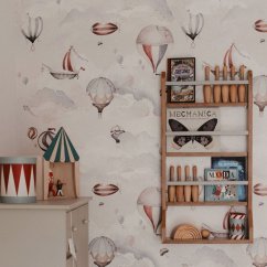 Tapeta balóniky dobrodružstvo 280x100 cm