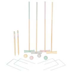 Dřevěný Croquet