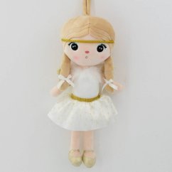Mojkáčik - Bábika Anjelik biela mini 30 cm