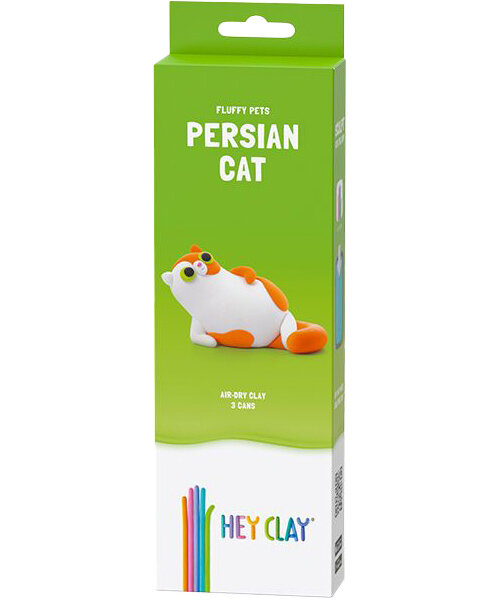 Hey Clay Perzská mačka – Vytvorte si roztomilú figúrku