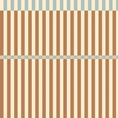 Tapeta s prúžkami nostalgia hnedo-modrá vintage 280×50 cm