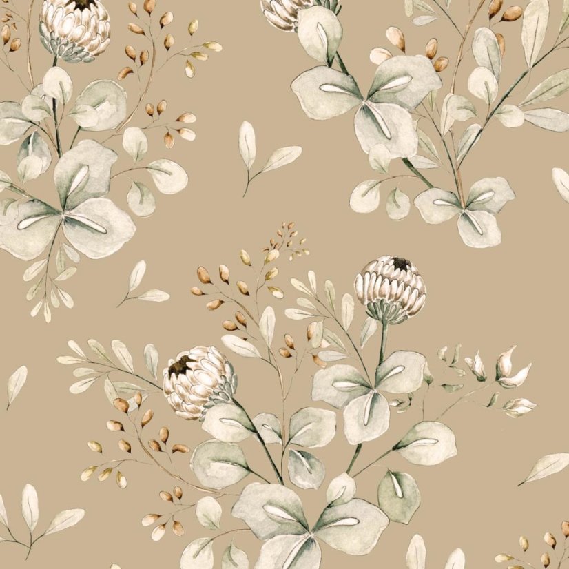 Tapeta jetel béžová 280×100 cm