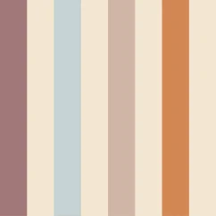 Tapeta Béžové pruhy v teplých tónoch 280×50 cm