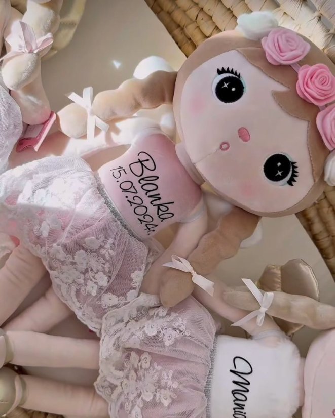 Kvetinová čelenka pre bábiku alebo jednorožca