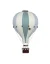 Dekoračný balón zelená/modrá - Veľkosť balóna: M-33cm x 20cm