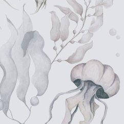 Tapeta magie oceánu béžová 280×100 cm
