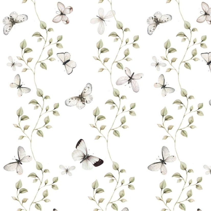 Tapeta motýlia zábava 280x50 cm
