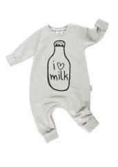 Detský overal "i love milk"