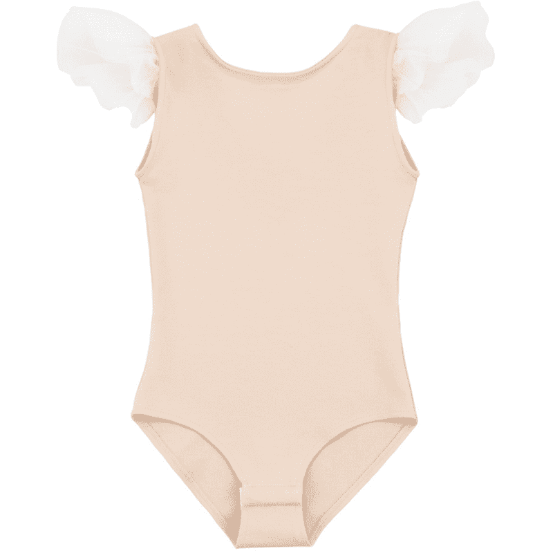 Detské body Ballerina béžová - Veľkosť oblečenia: 122/128 (6-8r)