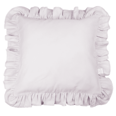 Vankúš s volánikmi ľaliová 45cm