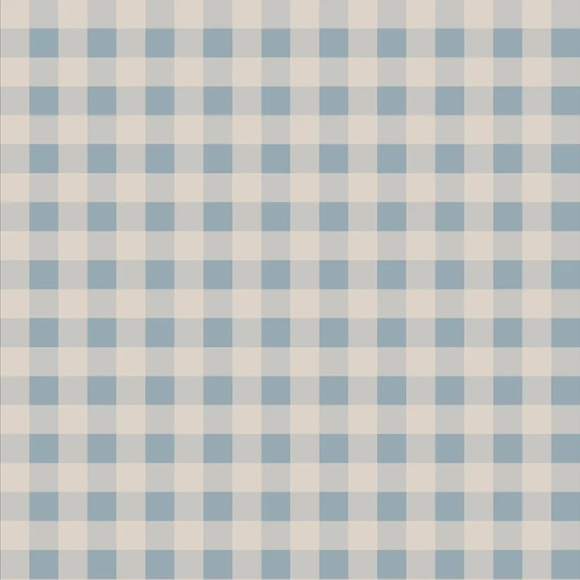 Tapeta klasická mriežková modro krémová 280×50 cm