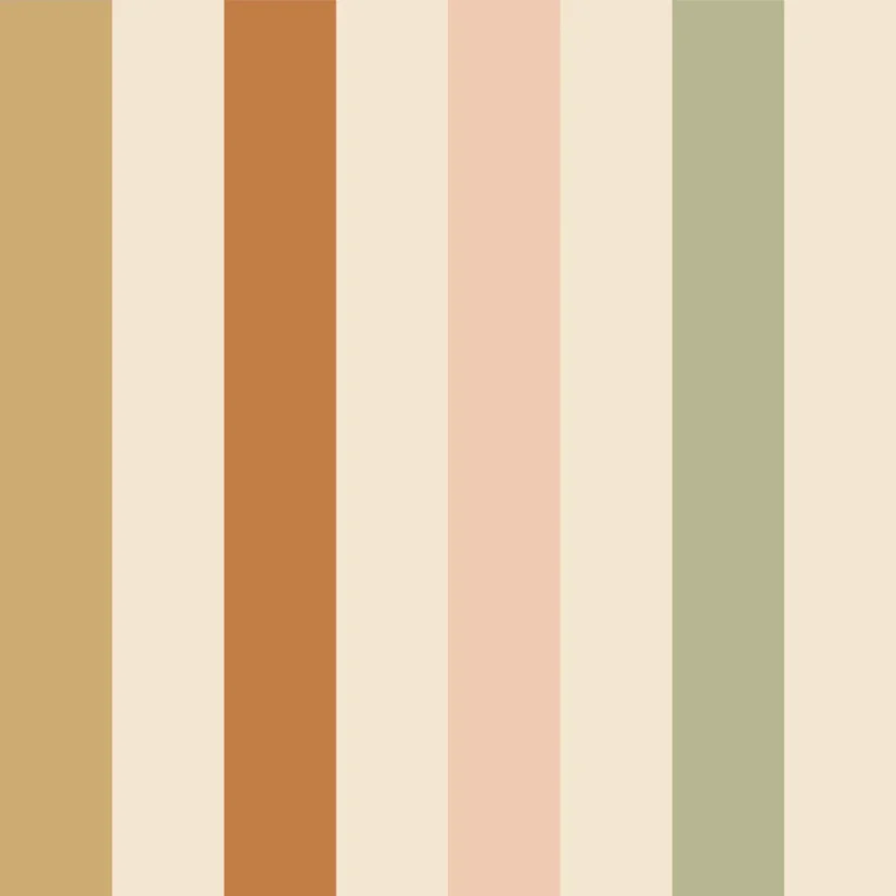 Tapeta Béžové pruhy v prírodných tónoch 280×50 cm