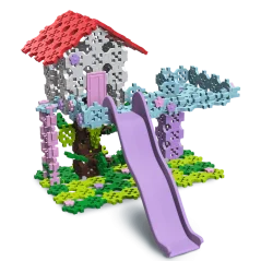 Stavebnica 2v1 Domček na strome / Veterný mlyn | 255 dielikov + figúrka Ava