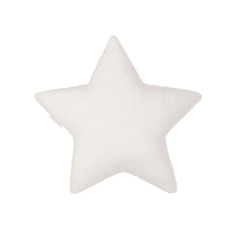 Mini Boho polštář hvězda vanilka 38 cm