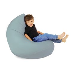 Zelený sedací vak pre deti – vodeodolný, pohodlný a bezpečný-KOPIE