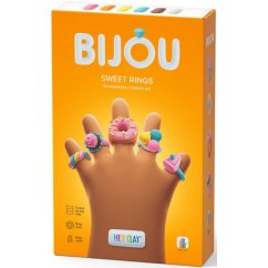 HEY CLAY Bijou – Sladké prstienky (3 balenie)