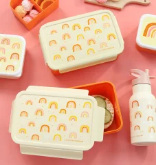 Bento obědář pro děti Duha - praktický box na jídlo do školy