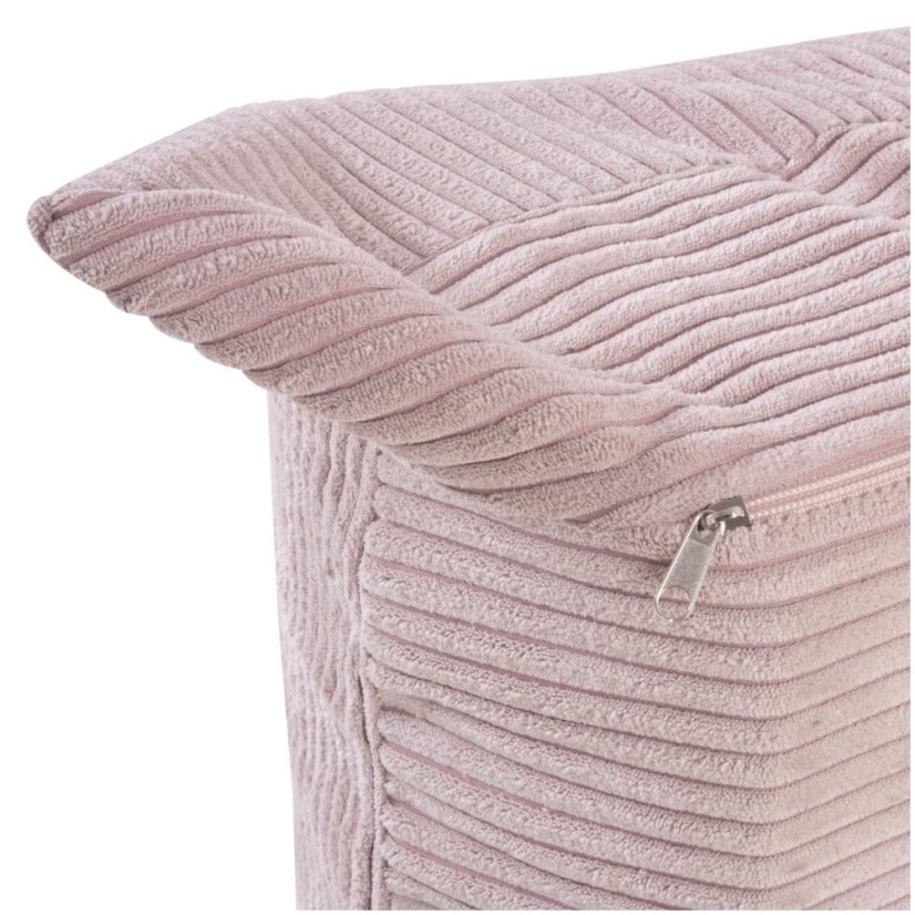 Dětské ergonomické křeslo MOONI – světle růžová, prémiový manšestr