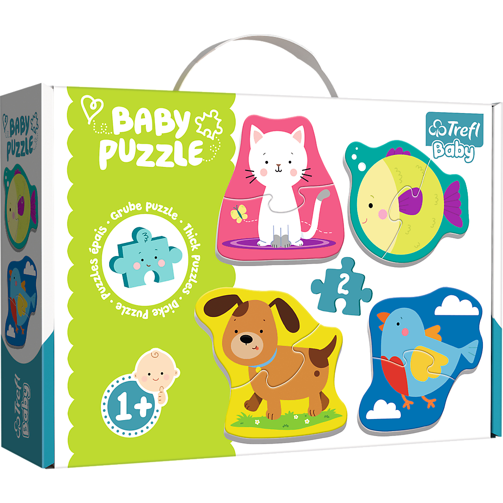 Trefl Trefl Moje prvé puzzle Zvieratká | Prvé puzzle pre deti od 1 roka