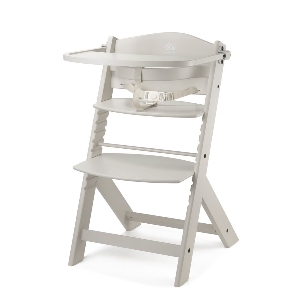 KINDERKRAFT KINDERKRAFT Krzesełko do karmienia ENOCK FULL WHITE 15194