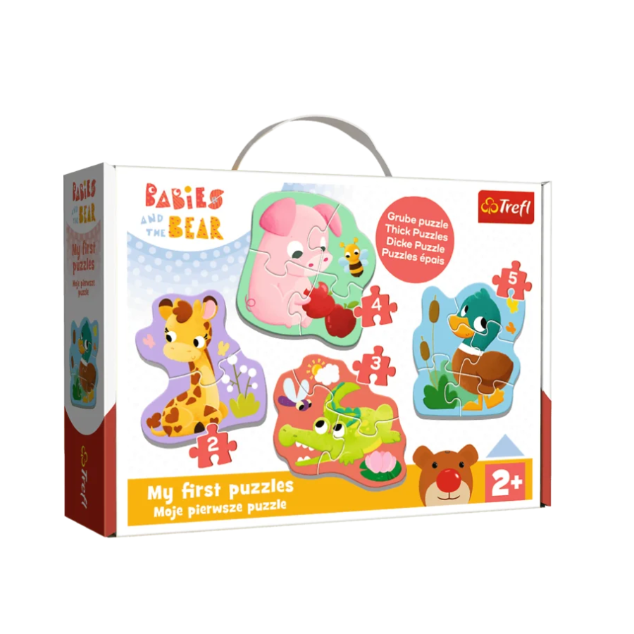 Trefl Trefl Moje prvé puzzle Zvieratká | Veľké puzzle pre deti od 2 rokov